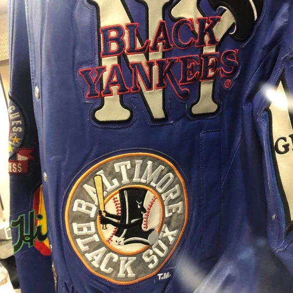 VERY RARE JEFF HAMILTON LEATHER JACKET NEGRO LEAGUE MLB HOLY GRAIL
